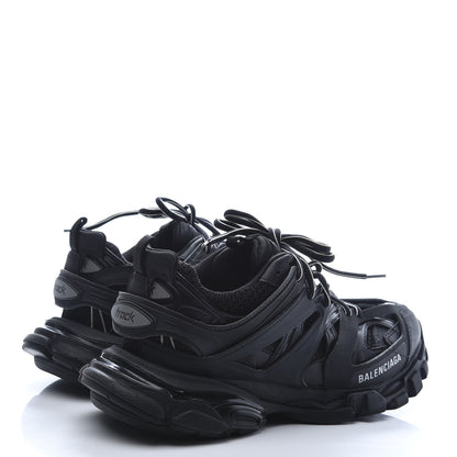 Balenciaga Mesh Nylon Womens Track Sneakers 39 Black 5 of 8
