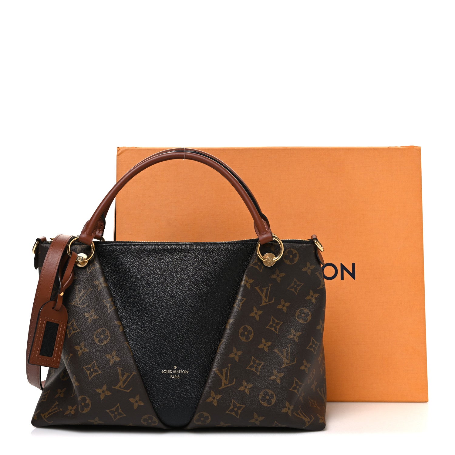 Louis Vuitton Monogram V Tote MM Black 1876392 – FASHIONPHILE