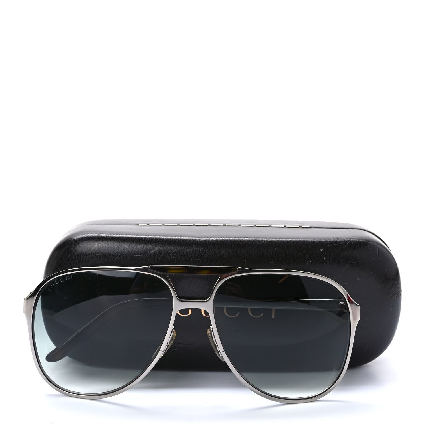 Gucci Aviator Sunglasses GG2206 Grey 7 of 7