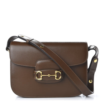 Gucci Azalea Calfskin Horsebit 1955 Shoulder Bag Brown Sugar 1 of 10