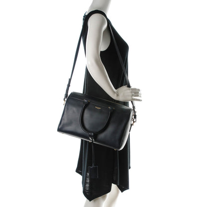 Saint Laurent Calfskin Classic Duffle 6 Blue 2 of 7