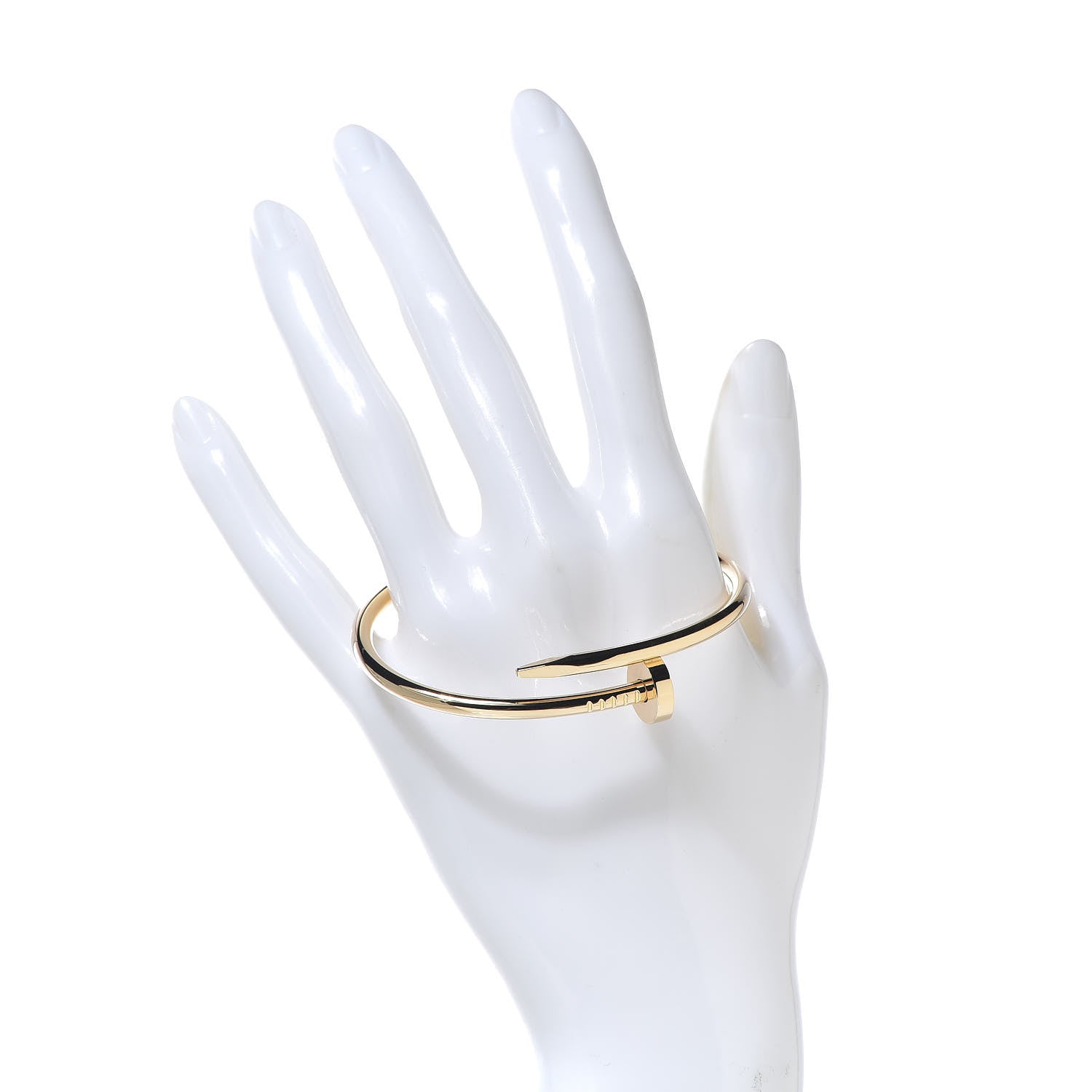 Cartier 18K Yellow Gold Juste Un Clou Bracelet 17 2 of 5