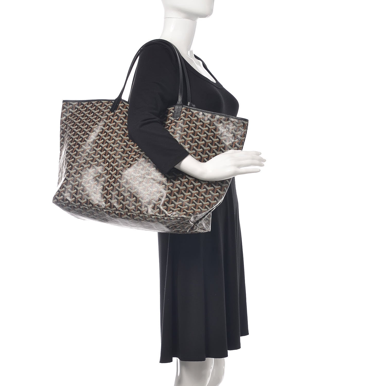 Goyard Goyardine Saint Louis GM Black 2 of 10