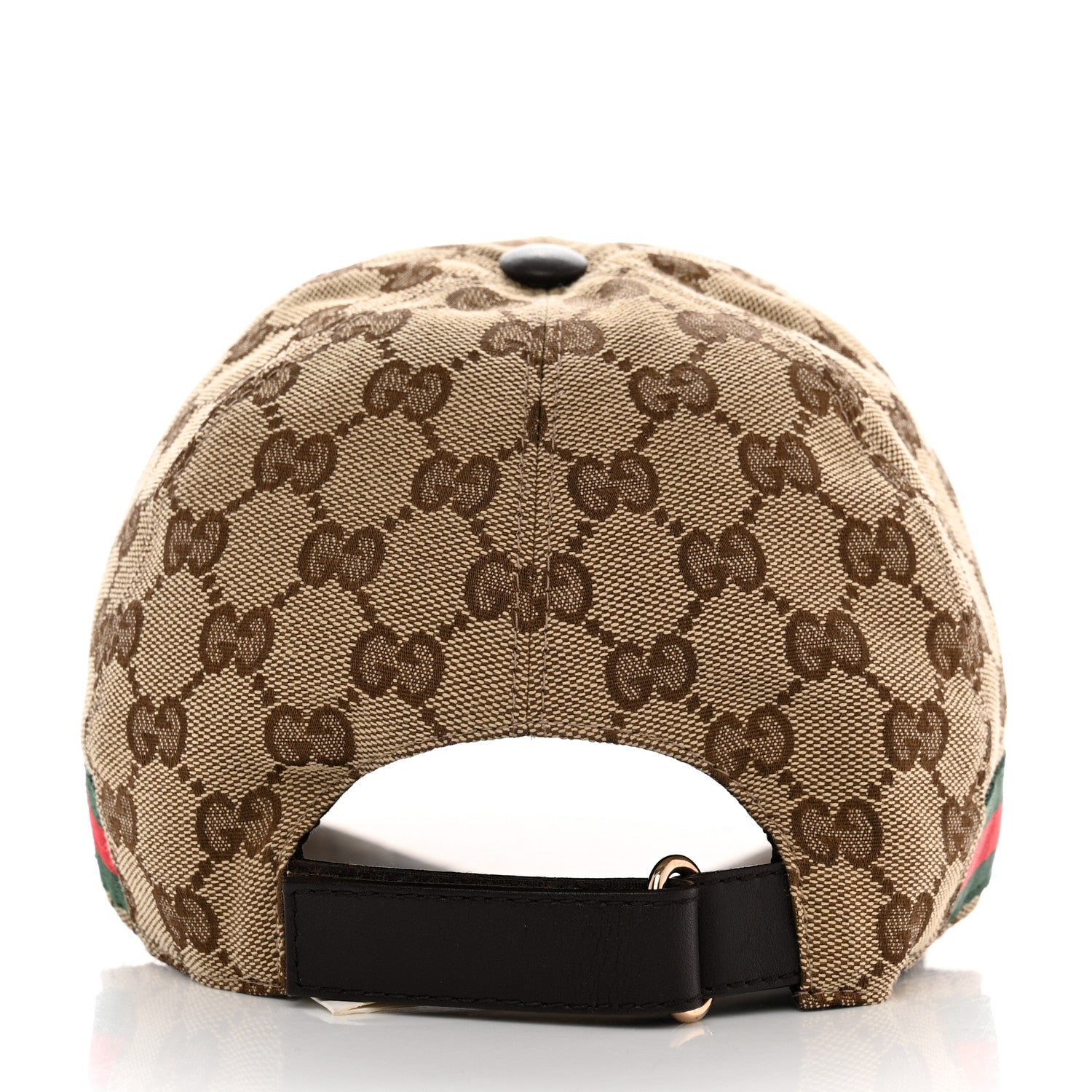 Gucci Monogram Web Baseball Hat L Beige Cocoa 6 of 8