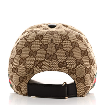 Gucci Monogram Web Baseball Hat L Beige Cocoa 6 of 8
