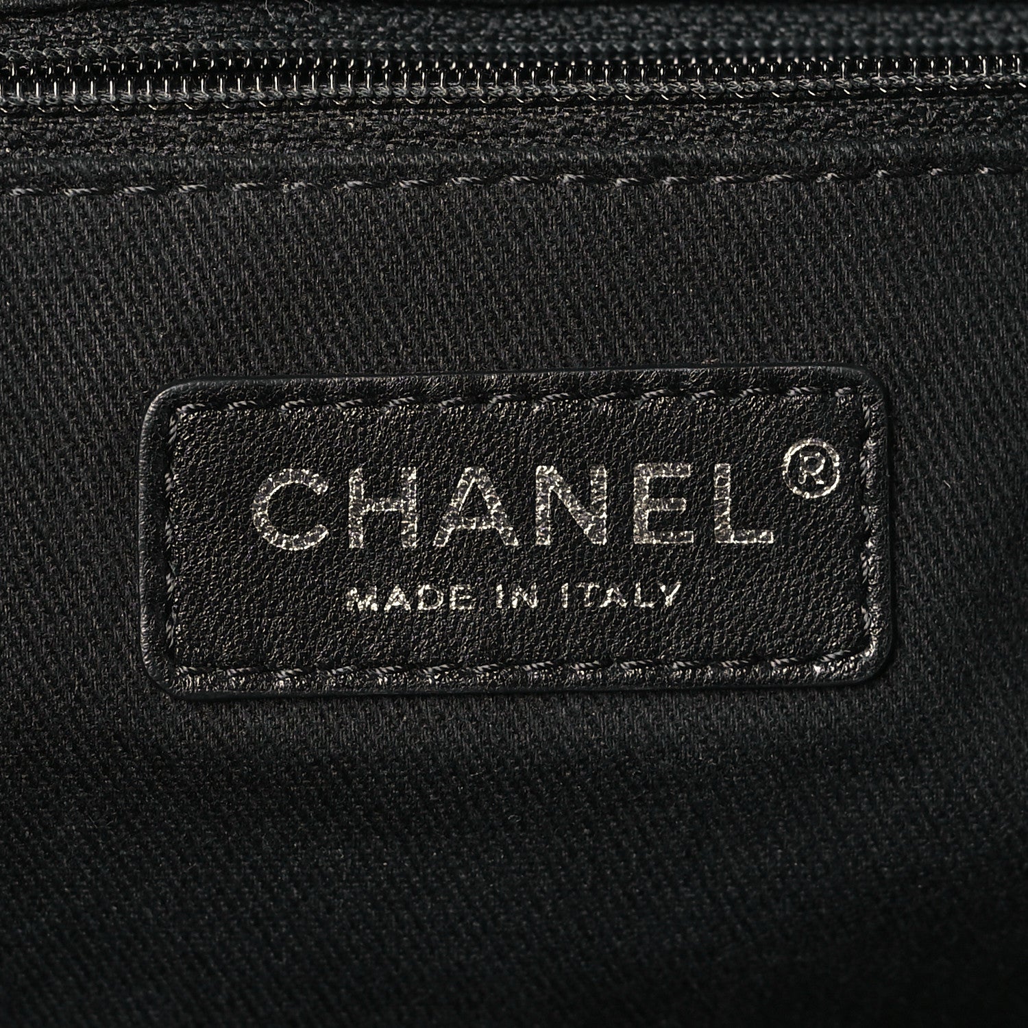 Chanel Grained Calfskin Stitched Braided With Style Backpack Black 5 of 9