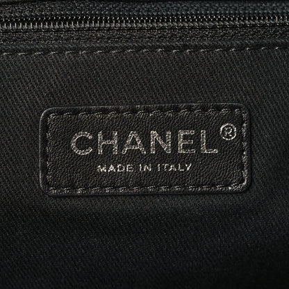 Chanel Grained Calfskin Stitched Braided With Style Backpack Black 5 of 9