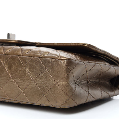 Chanel Metallic Aged Calfskin 2.55 Reissue 226 Flap Bronze 7 of 11
