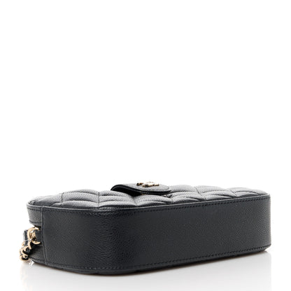 Chanel Caviar Quilted Chain Camera Bag Black 4 of 11