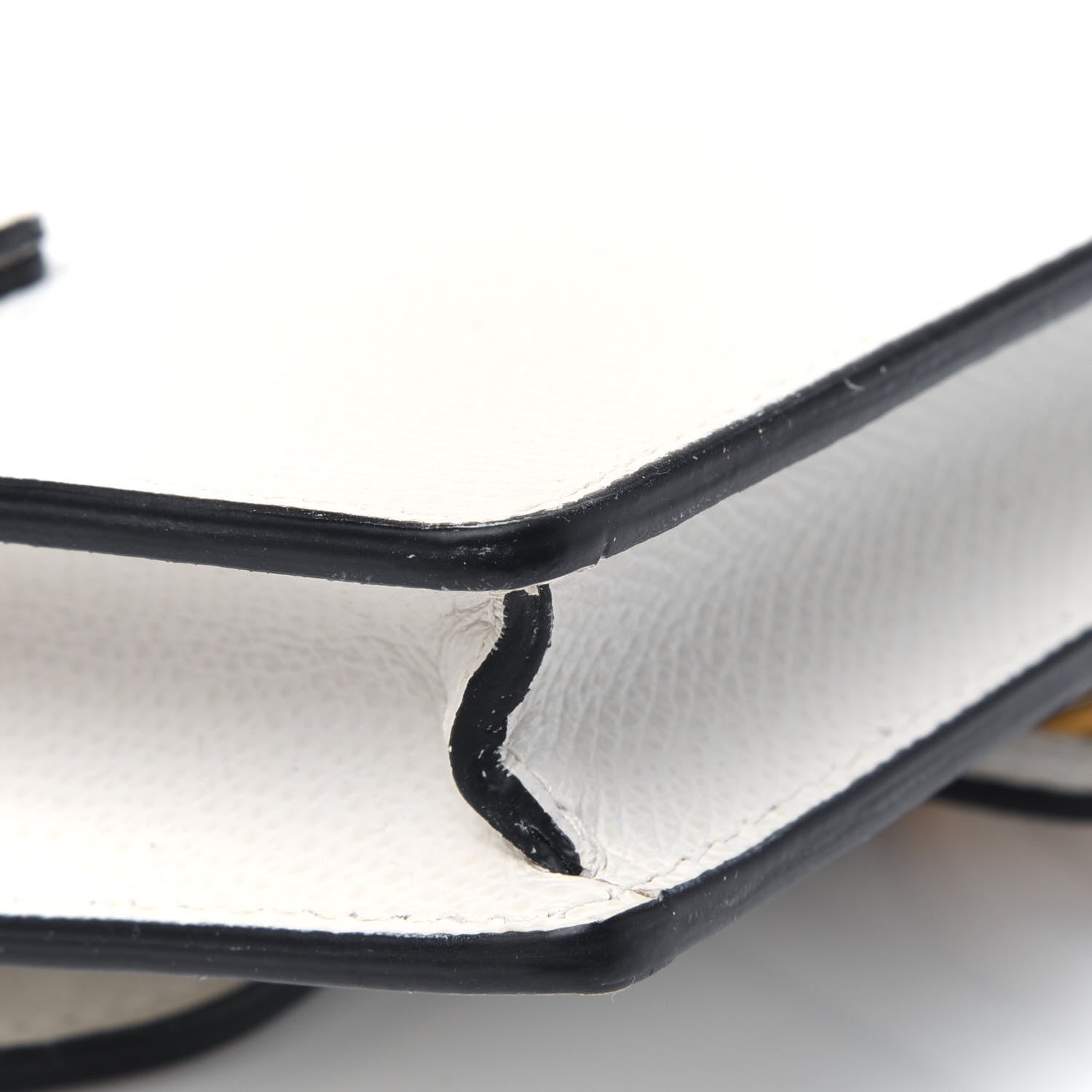 Christian Dior Grained Calfskin Saddle Belt Bag White 12 of 15