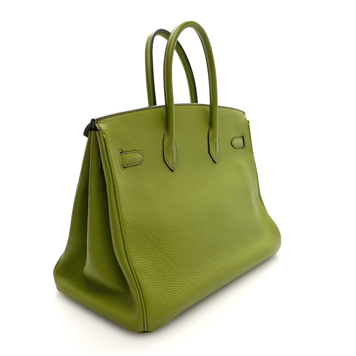 Hermes Togo Birkin 35 Vert Anis 3 of 10
