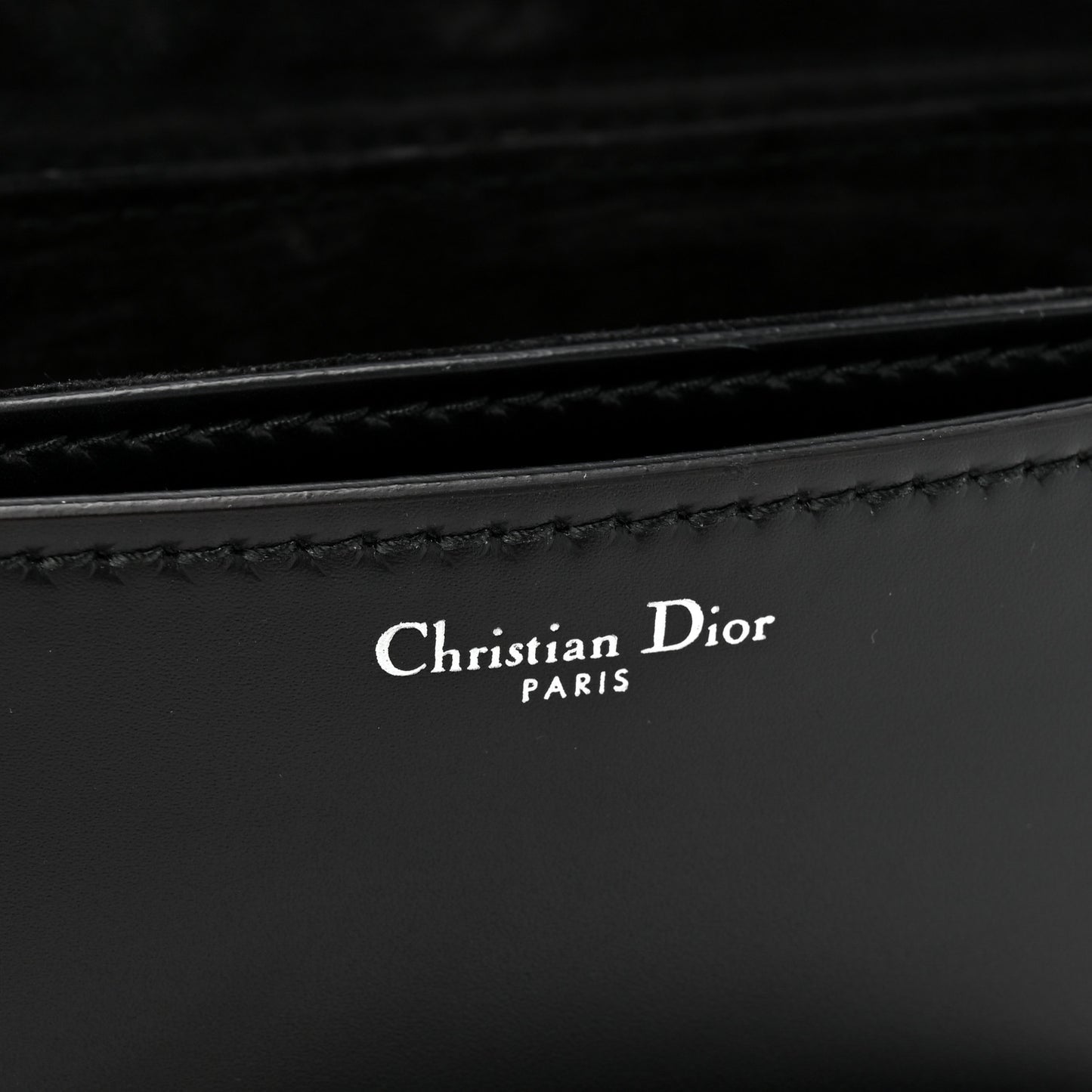 Smooth Calfskin Dio(r)evolution Flap Bag Black