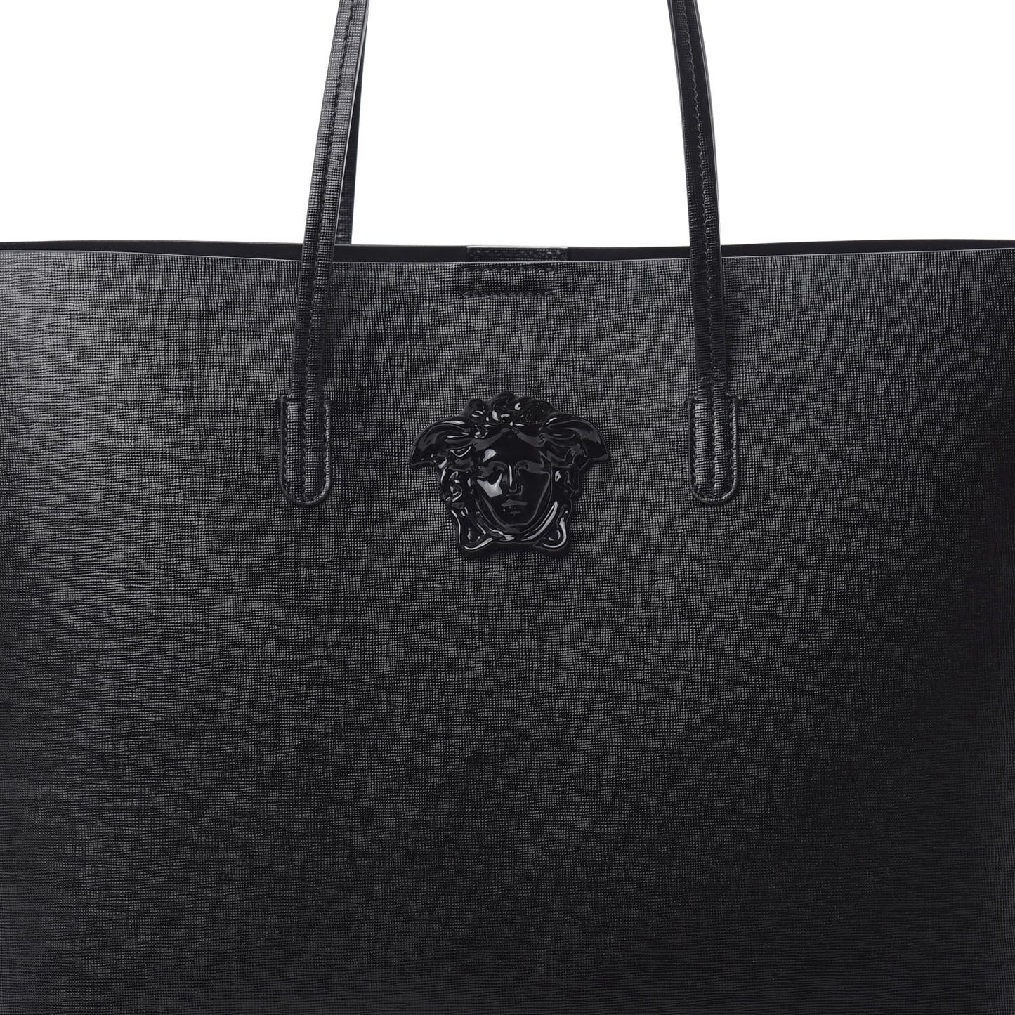 Saffiano Palazzo Medusa Tote Black