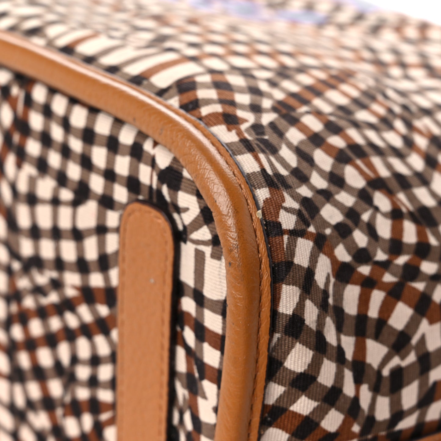 Visetos Medium Liz Reversible Shopper Tote Cognac