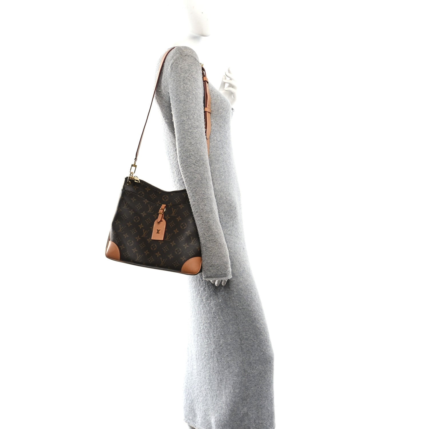Louis Vuitton Monogram Odeon MM Natural 2 of 9