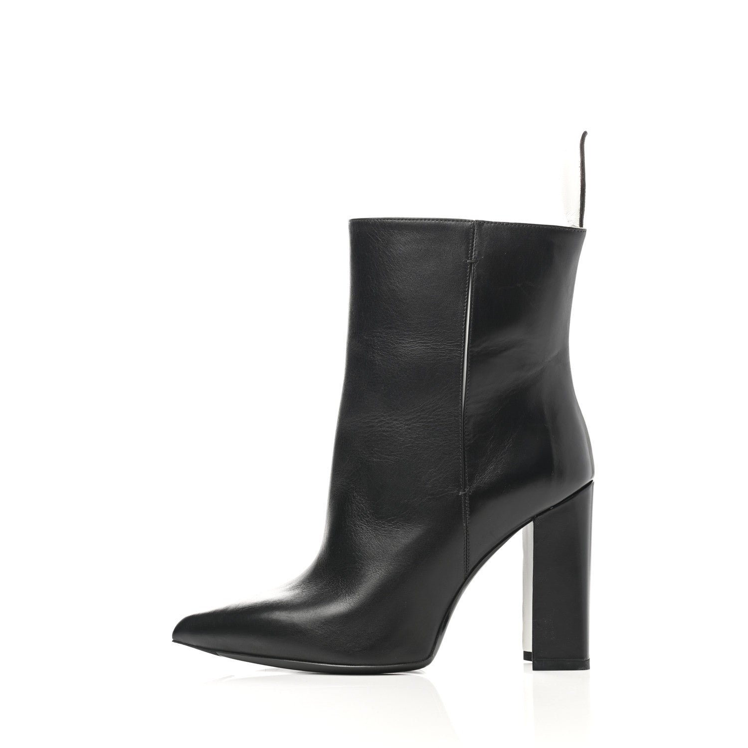 Louis Vuitton Calfskin Monogram Matchmaker Ankle Boots 38.5 Black 1 of 9