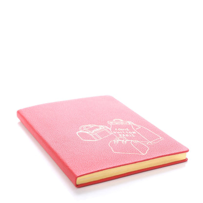Louis Vuitton Taurillon Notebook MM Rubis 4 of 6