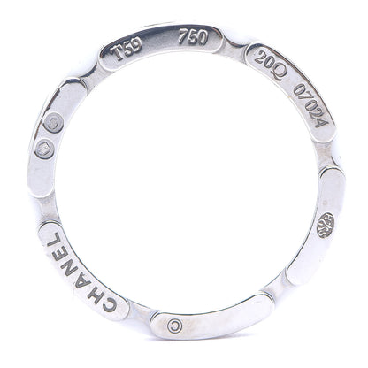 Chanel 18K White Gold Ceramic Small Ultra Ring White 59 8.75 3 of 3