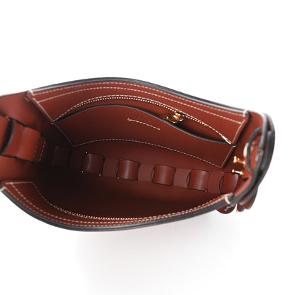 Chloe Small Grain Smooth Calfskin Small Darryl Hobo Sepia Brown 5 of 9