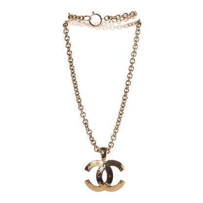 Chanel Quilted CC Long Chain Necklace Gold 3 of 6