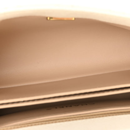 Chanel Caviar Quilted Mini Coco Handle Flap White 5 of 14
