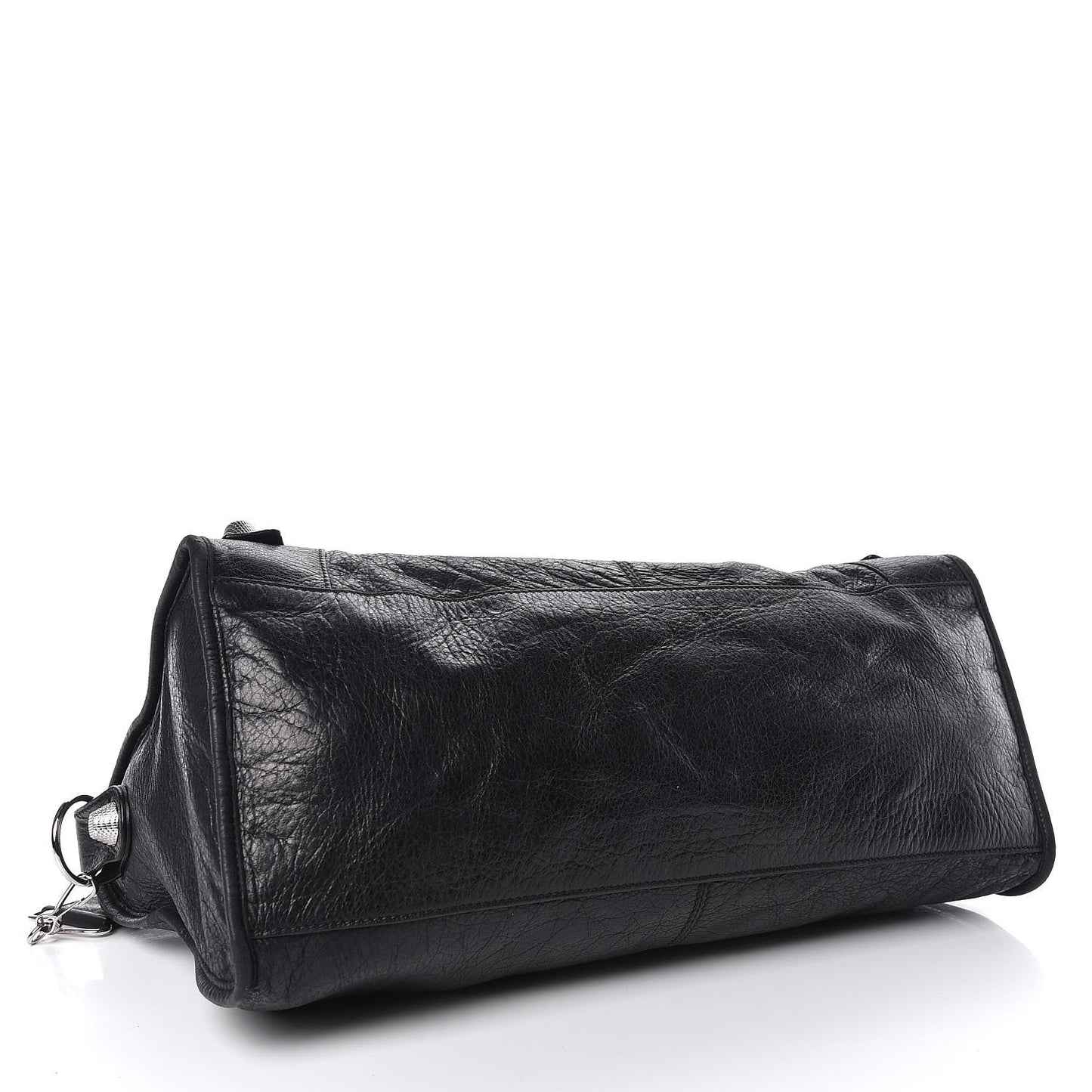 Agneau Giant 21 Silver Hardware Part Time Black