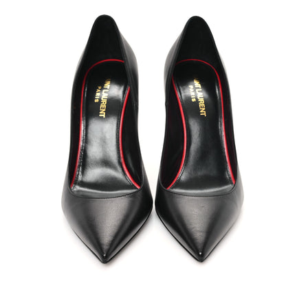 Saint Laurent Calfskin Zoe 105 Pumps 38.5 Black 3 of 10