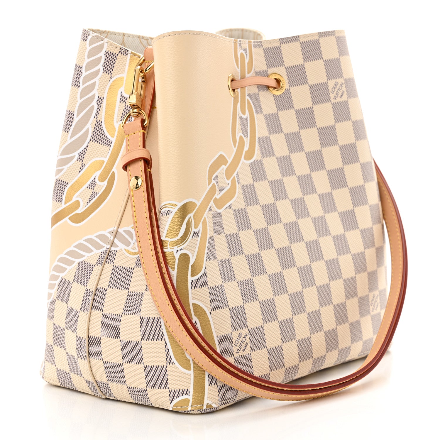 Louis Vuitton Damier Azur Nautical Neonoe MM 3 of 11