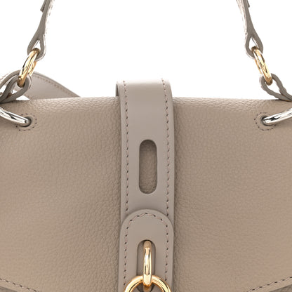 Chloe Grained Calfskin Medium Aby Day Shoulder Bag Motty Grey 9 of 12