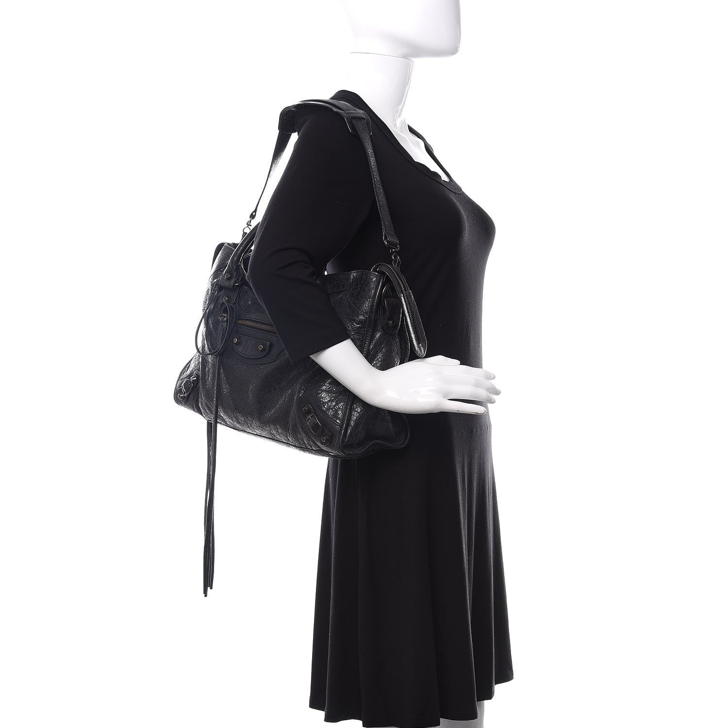 Balenciaga Agneau Classic Hardware City Black 2 of 11