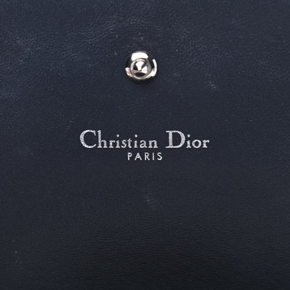 Christian Dior Grained Calfskin Diorama Croisiere Chain Wallet Gris 6 of 9