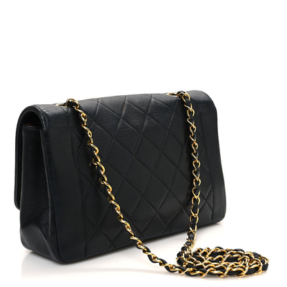 Chanel Lambskin Quilted Small Single Flap Black 3 of 16