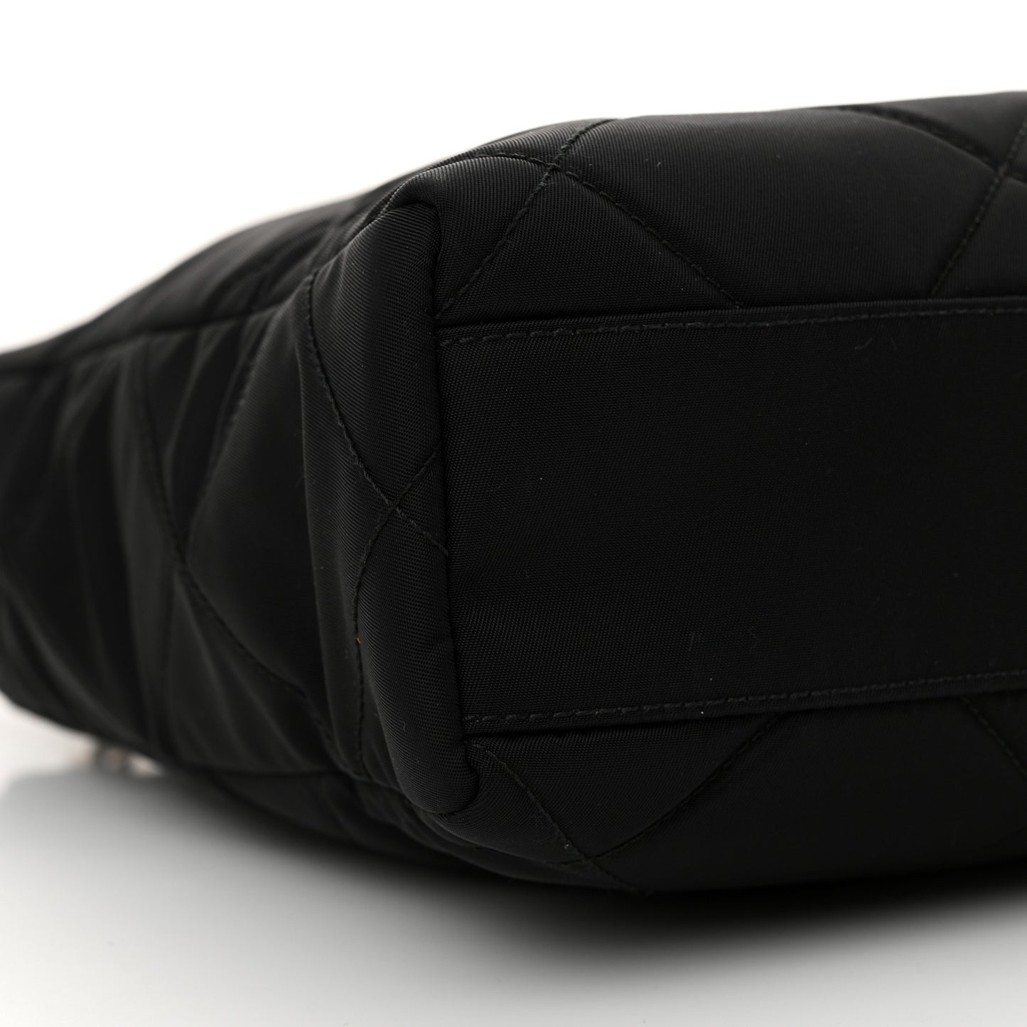 Re-Nylon Saffiano Stitched Re-Edition 1995 Shoulder Bag Black