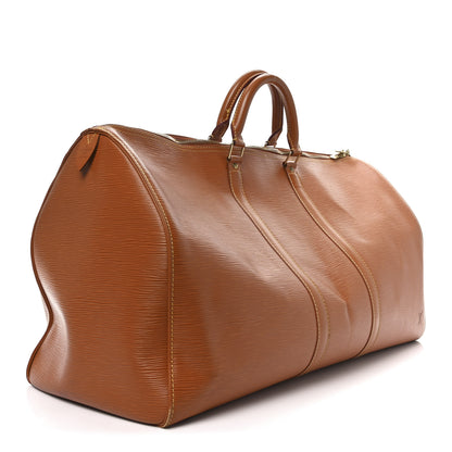 Louis Vuitton Epi Keepall 55 Cipango 2 of 11