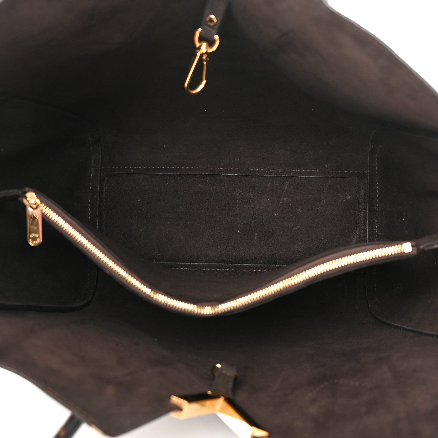 Louis Vuitton Calfskin Monogram Kimono Tote Black 5 of 24