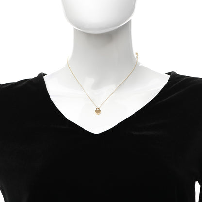 Tiffany 18K Yellow Gold Return to Tiffany Heart Lock Pendant Necklace 2 of 5