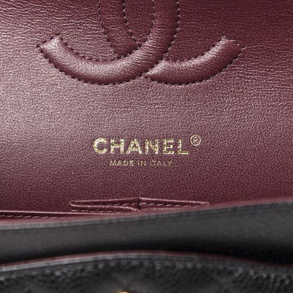 Chanel Caviar Quilted Medium Double Flap Black 6 of 11
