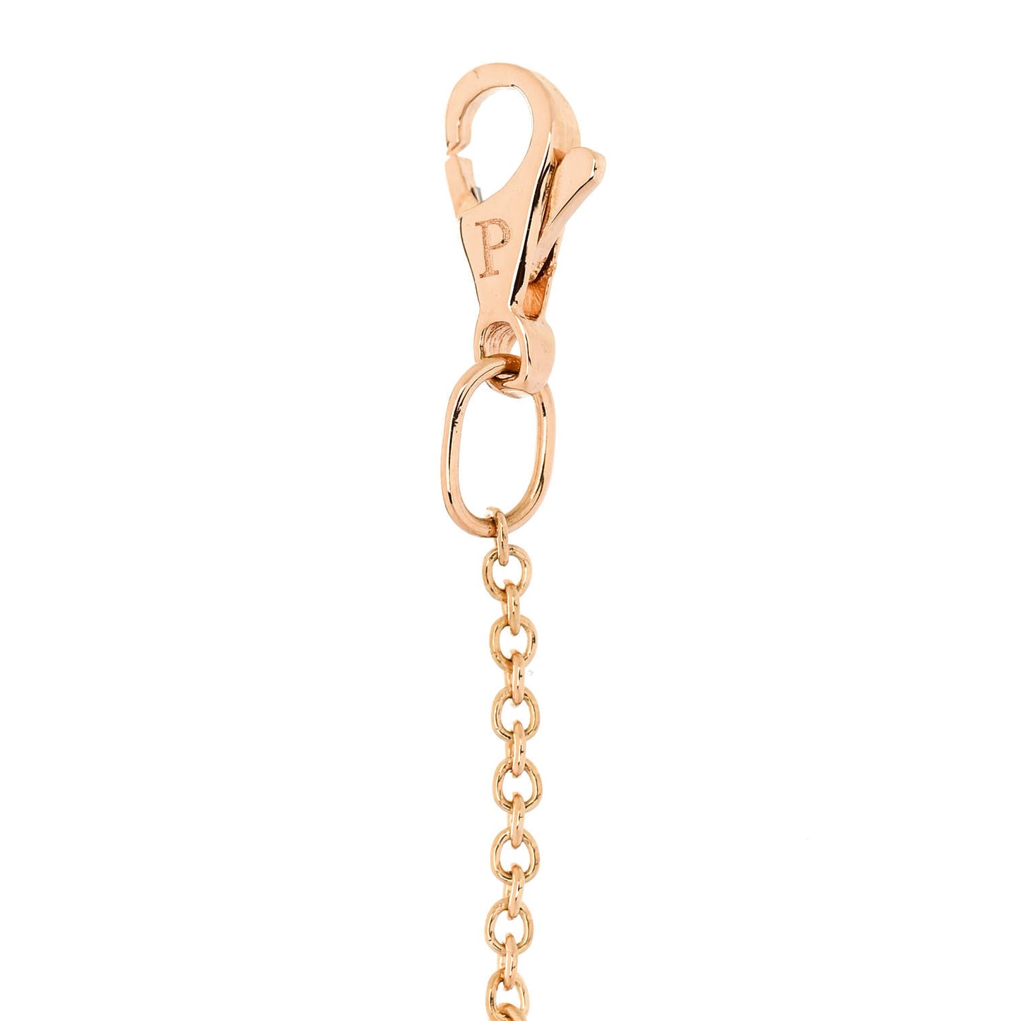 18K Rose Gold Diamond Rose Bracelet