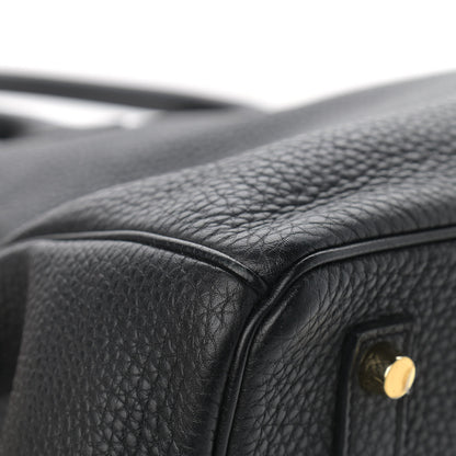 Hermes Togo Birkin 35 Black 11 of 19