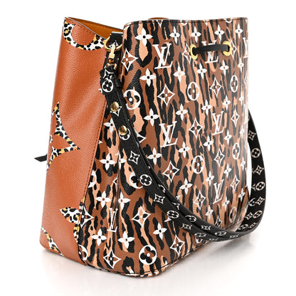 Louis Vuitton Monogram Giant Jungle NéoNoé Caramel 3 of 9