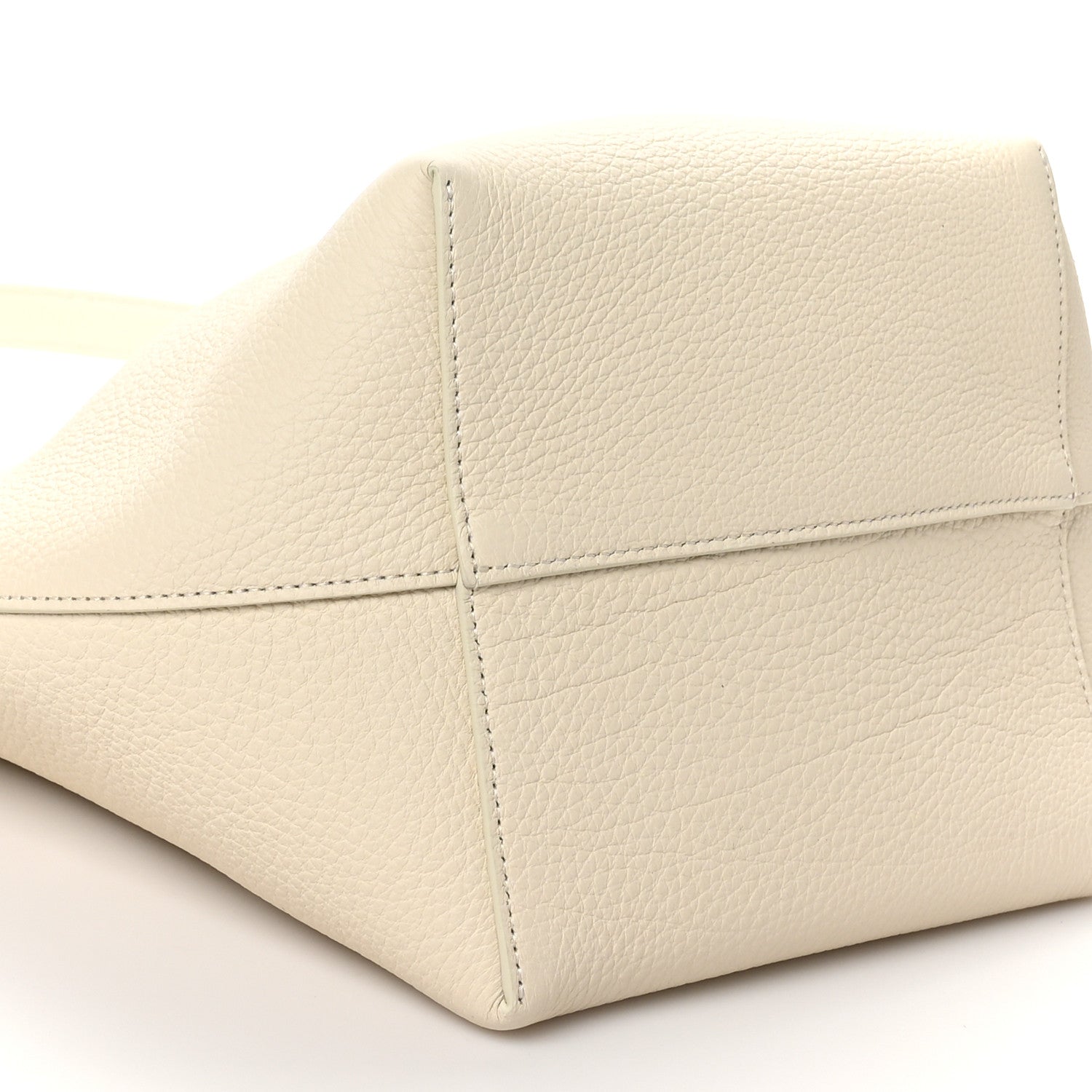 The Row Grained Calfskin Medium N/S Park Tote Ivory 8 of 9