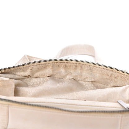 Chanel Caviar Square Stitched Large Tote White 16 of 23