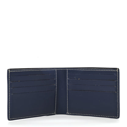Goyard Goyardine Bi-Fold Victoire PM Wallet Navy 4 of 5