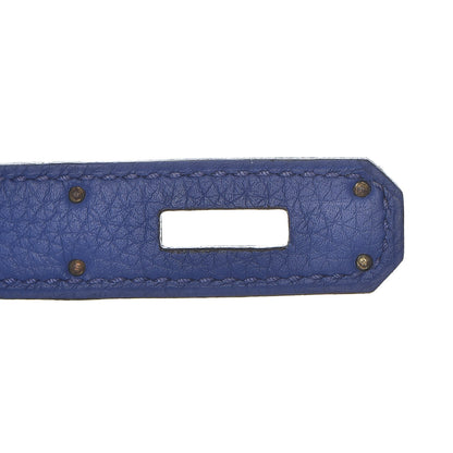 Hermes Togo Kelly Retourne 35 Bleu Electrique 29 of 37