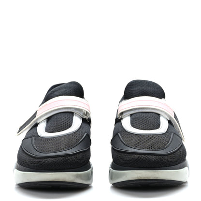 Prada Sport Knit Womens Cloudbust Sneakers 35.5 Black Argento 2 of 8