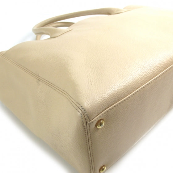 Caviar Cerf Shopper Tote Beige Clair