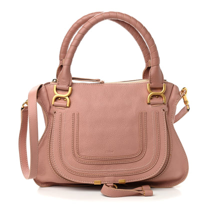 Chloe Calfskin Medium Marcie Satchel Anemone Pink 1 of 14