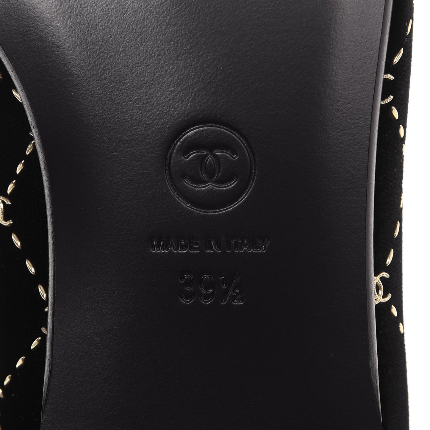Velvet Moccasin Loafers 39.5 Black