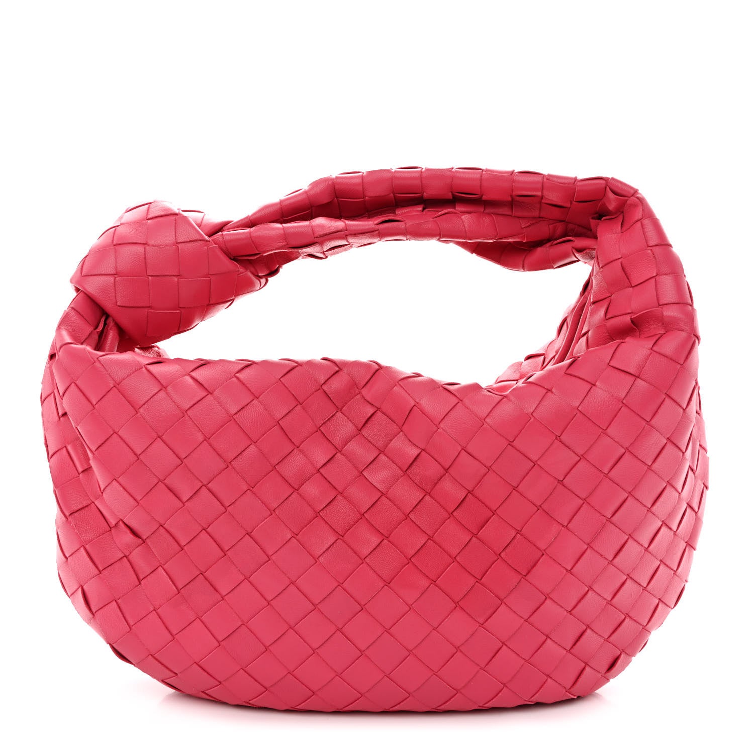 Bottega Veneta Nappa Intrecciato Teen Jodie Hobo Cranberry 1 of 10