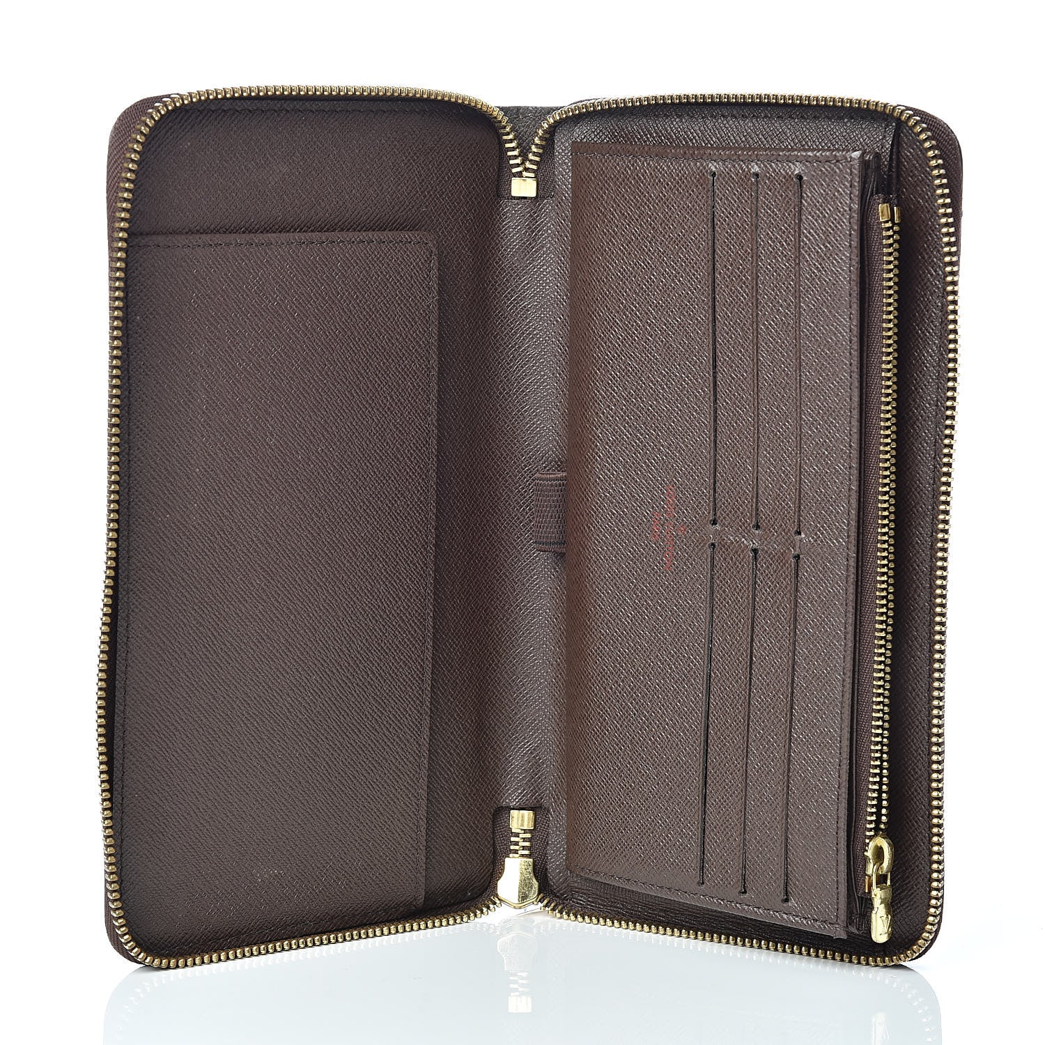 Louis Vuitton Damier Ebene Zippy Organizer Wallet 5 of 12